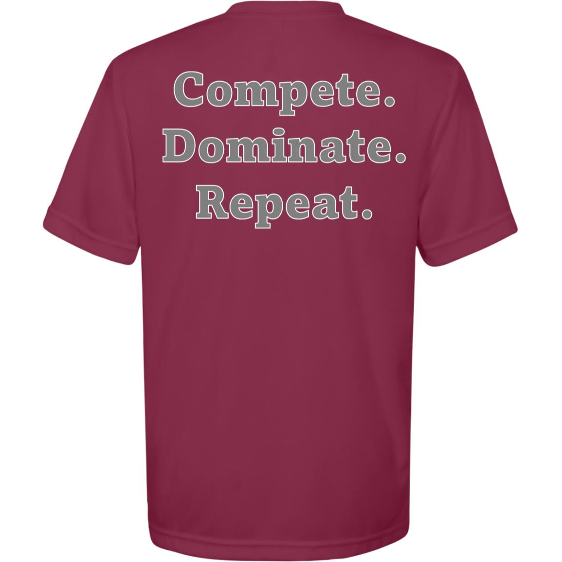 **NEW** CDR Elite T-Shirt – "Compete. Dominate. Repeat."