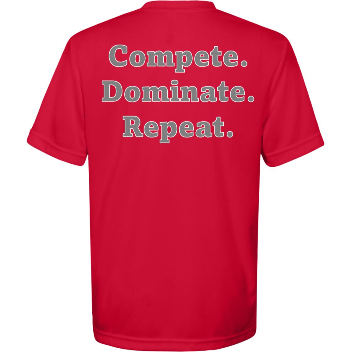**NEW** CDR Elite T-Shirt – "Compete. Dominate. Repeat."