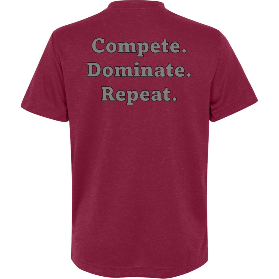 CDR Elite T-Shirt – "Compete. Dominate. Repeat."