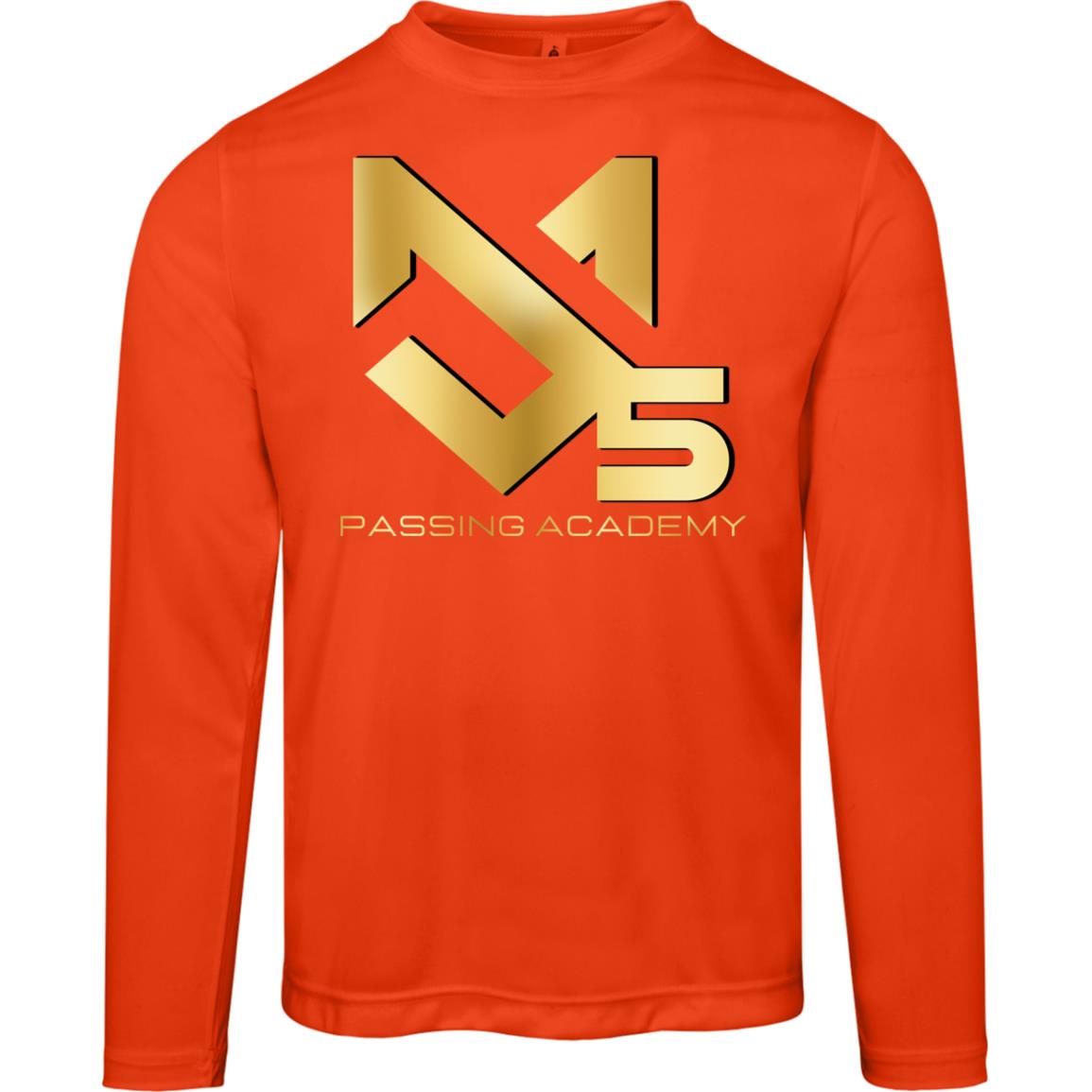 *NEW* Long Sleeve Gold Moisture Wicking Jake Medlock Shirt. "Grip, Rip, Win"