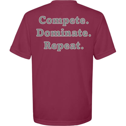 **NEW** CDR Elite T-Shirt – "Compete. Dominate. Repeat."