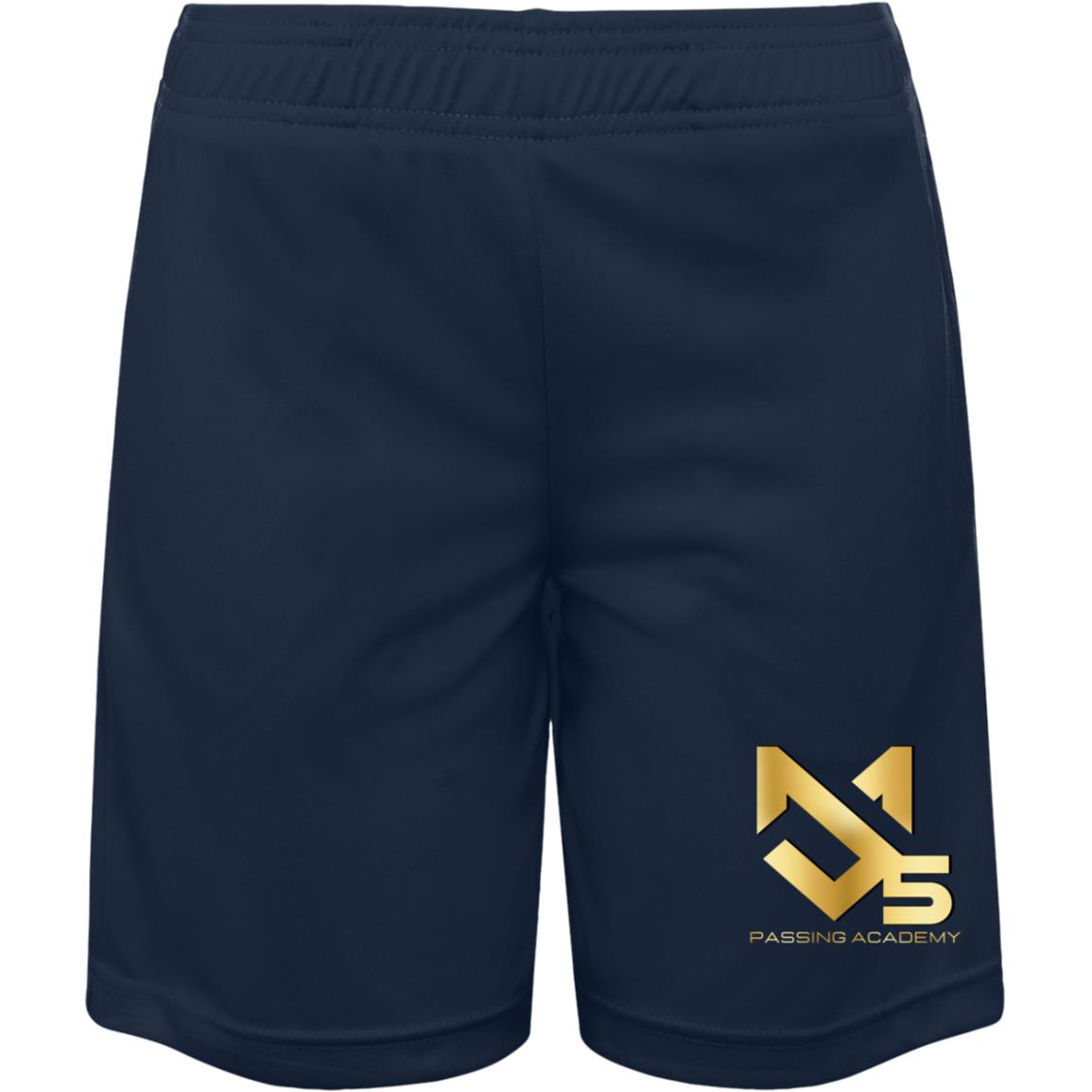 JM5 Youth Performance Shorts (Gold Logo)