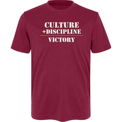 Youth "Culture + Discipline = Victory" Performance T