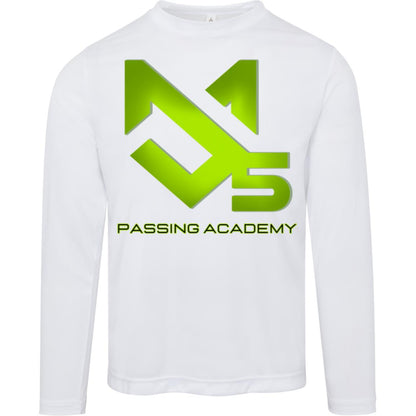 *NEW* Adult L/S Jake Medlock Passing Academy Moisture Wicking T in Neon Green