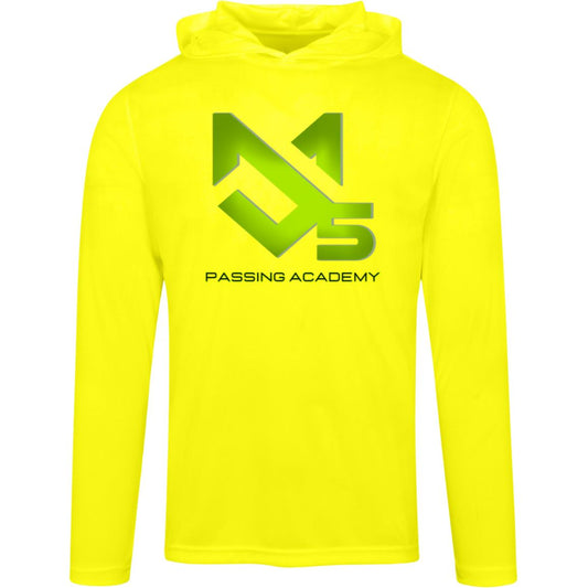 **NEW** Jake Medlock Passing Academy Adult Performance Hoodie (Neon Green Logo)