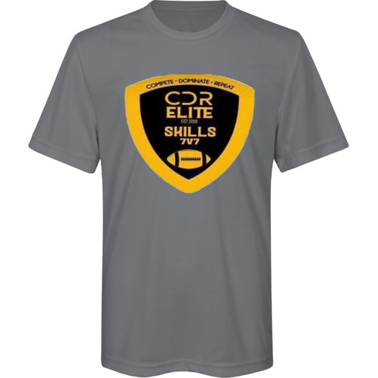 **NEW** CDR Elite Youth Performance T-Shirt – "Work, Sweat, Win"